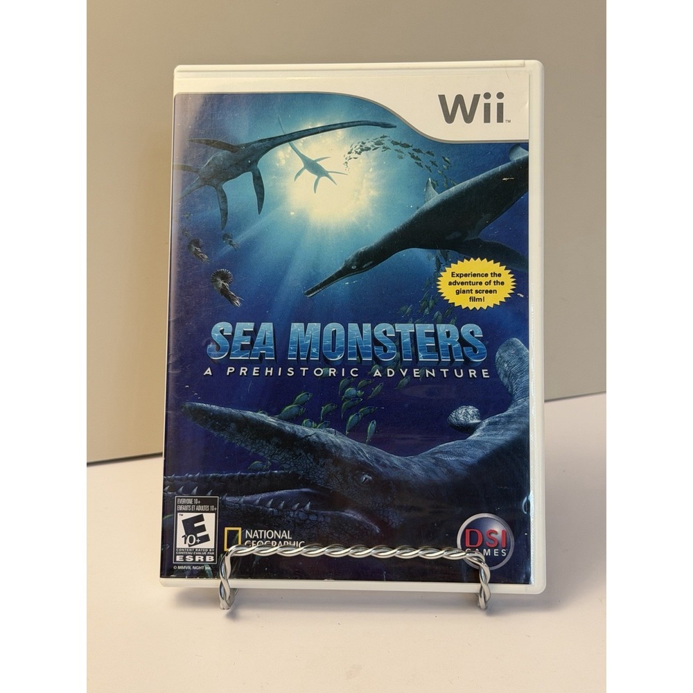 Sea Monsters: A Prehistoric Adventure (Nintendo Wii, 2007) Complete